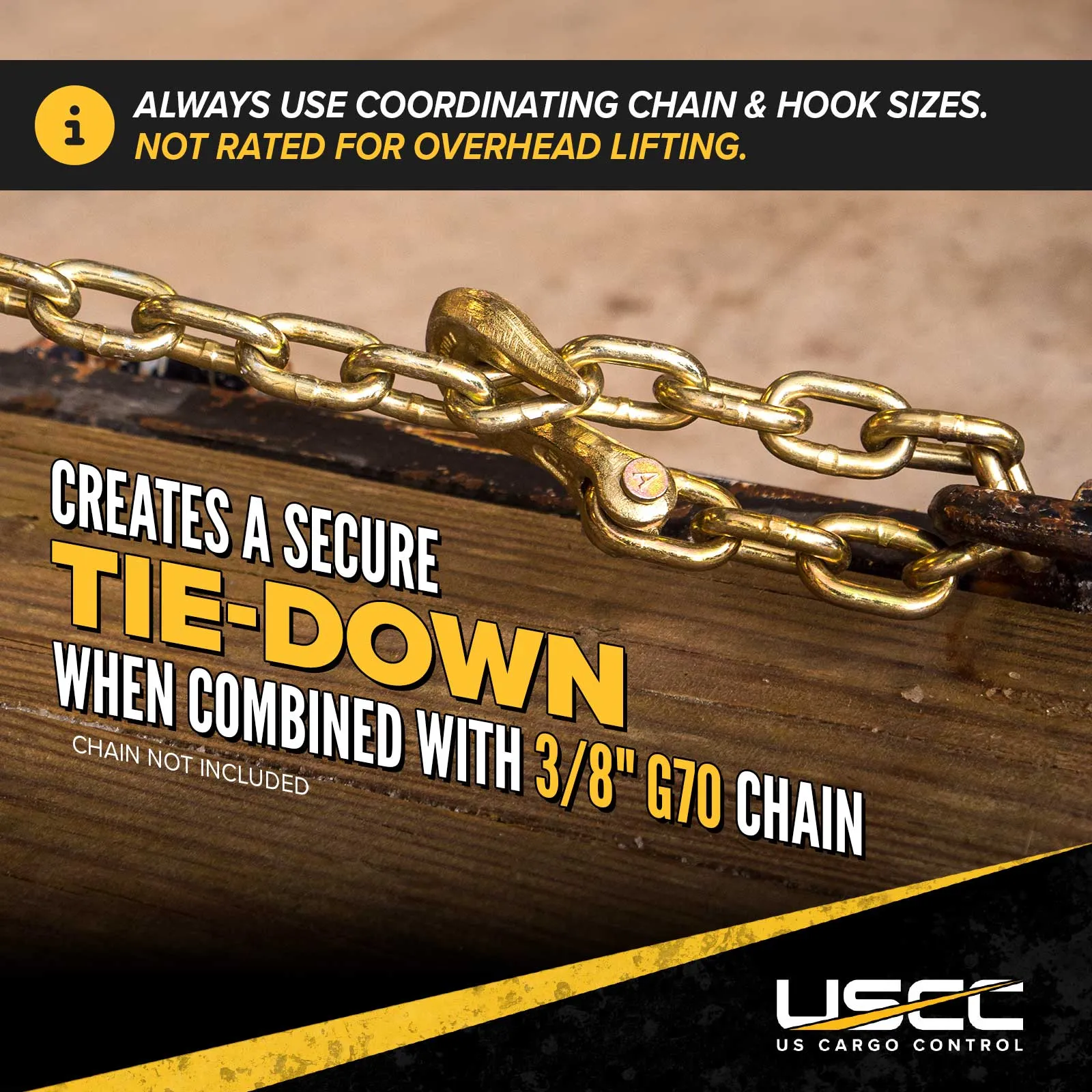 3/8" Clevis Grab Hook | Grade 70