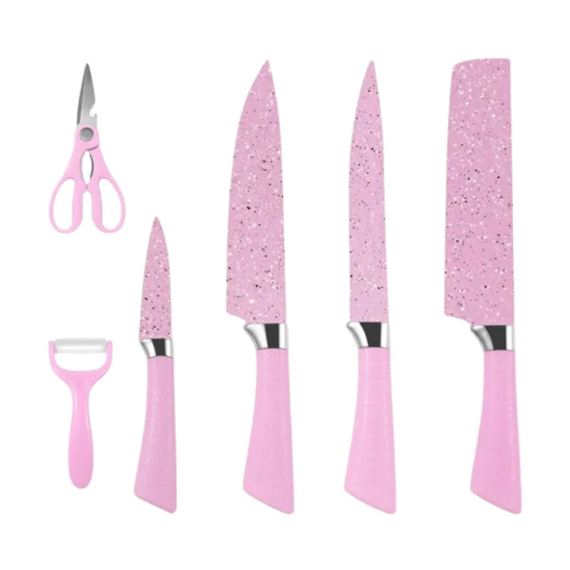 6-Pcs Stainless Steel Kitchen Knife Set Tgs-049-18