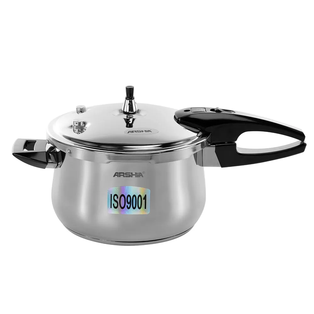 ARSHIA Premium Stainless Steel Pressure Cooker 18cm