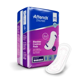 Attends Discreet Women's Ultimate Pads
