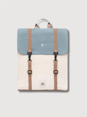 Backpack Handy Ecru & Light Blue | Lefrik