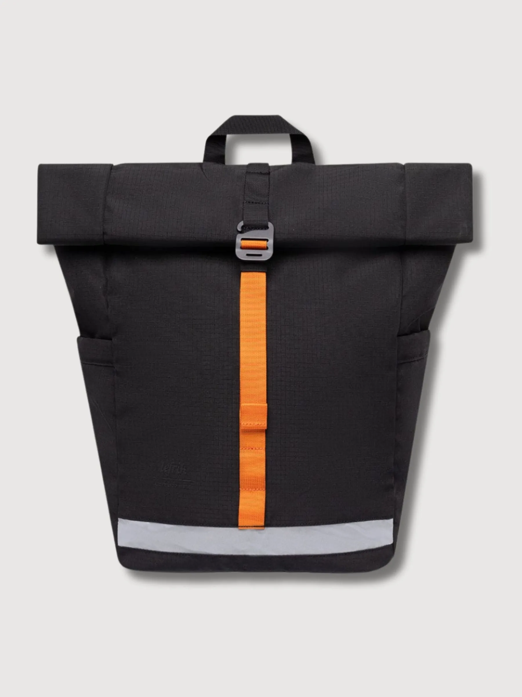 Backpack Lars Roll Ripstop Black | Lefrik