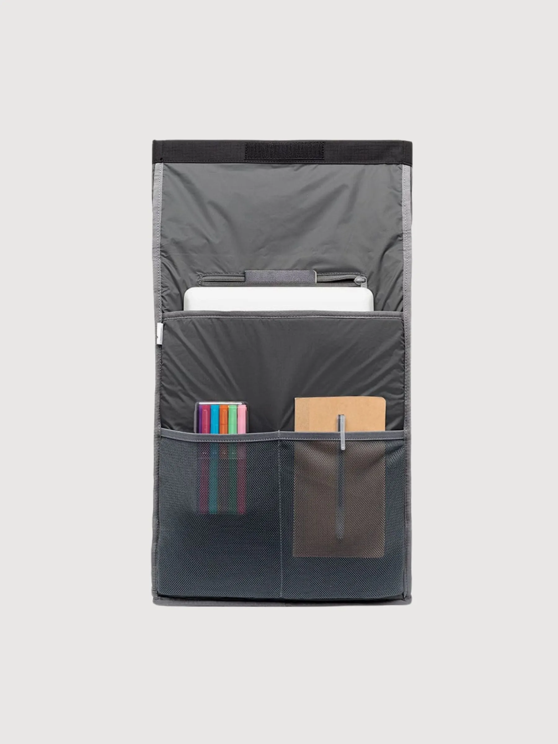 Backpack Lars Roll Ripstop Black | Lefrik