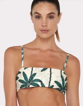 Bandeau bikini top
