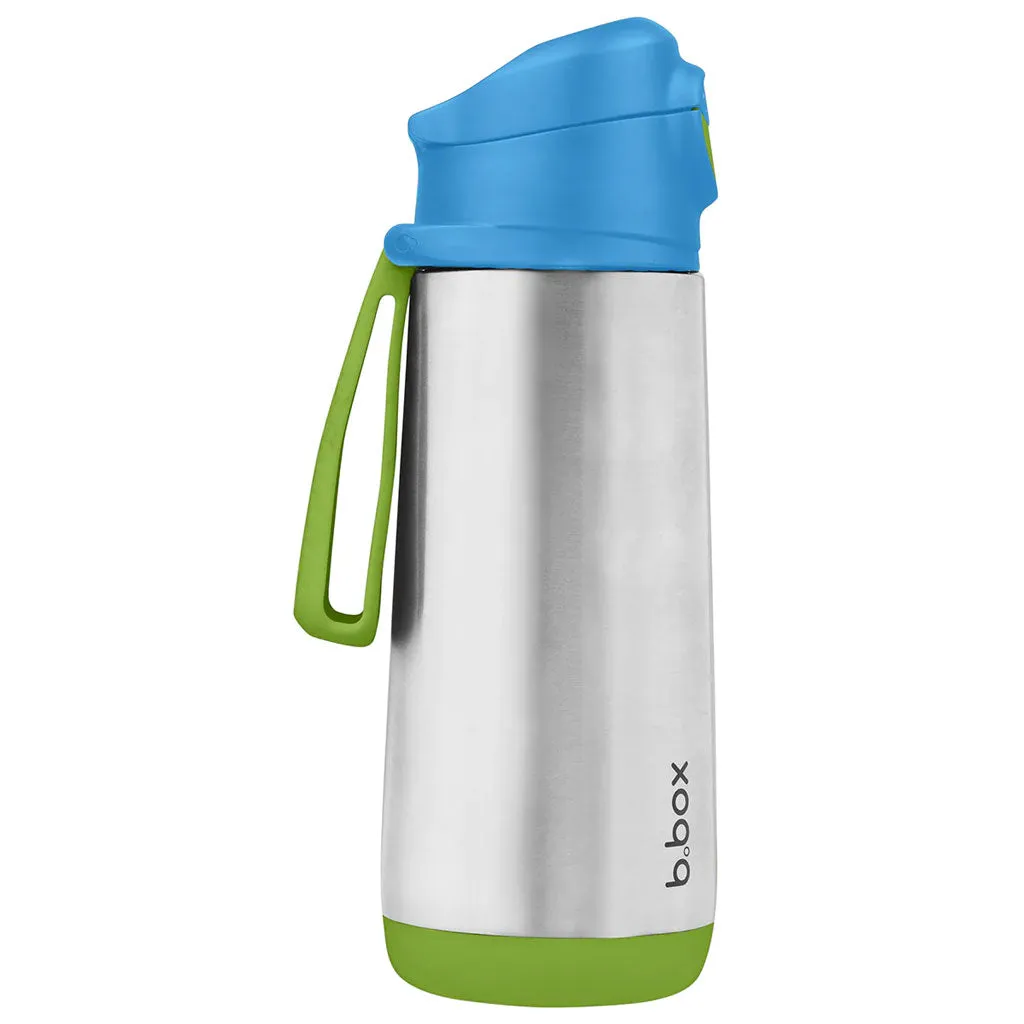 b.box Insulated Sport Spout Bottle - 500ml (Ocean Breeze)
