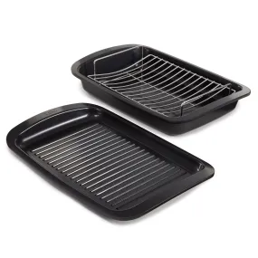BergHOFF Leo Graphite 3Pc Nonstick Specialty Cast Aluminum Cookware Set