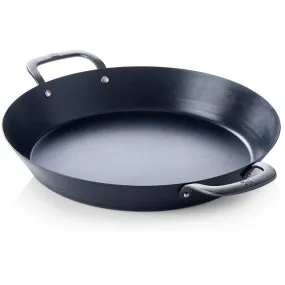 Black Steel Paella Pan