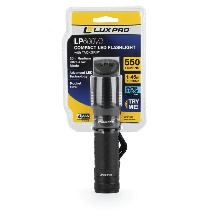 Bright 550 Lumen LED Handheld Flashlight
