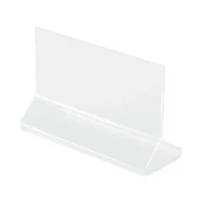 CAC China ACTH-53 Card Holder Acrylic Tabletop 5-1/2x3-1/2" Case of 12 Pcs