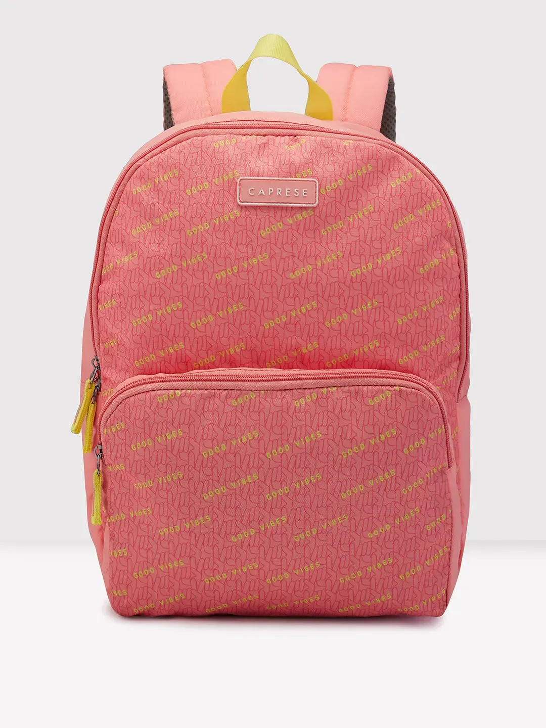 Caprese Zoe Fashion Backpack Large Peach