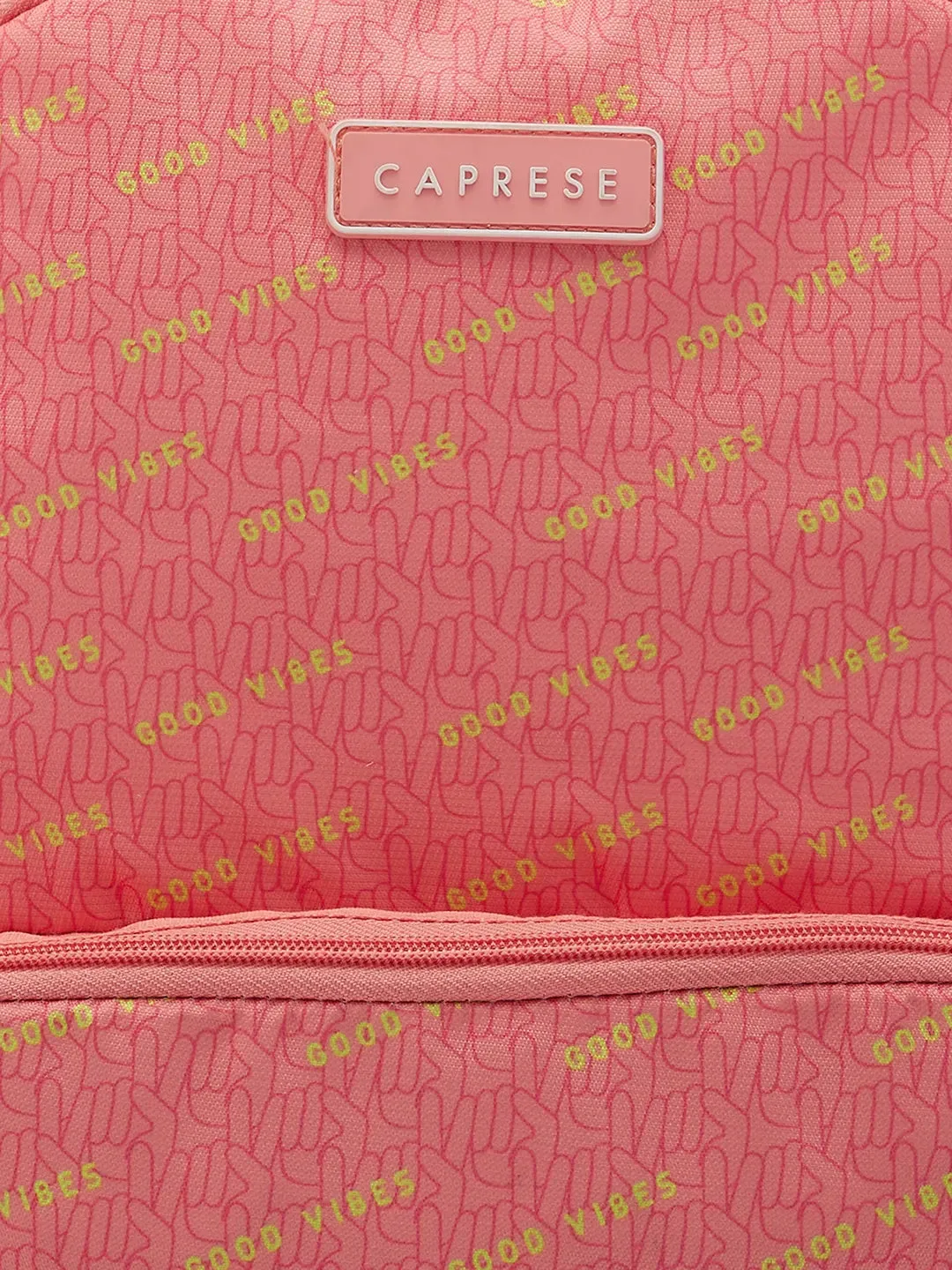 Caprese Zoe Fashion Backpack Large Peach