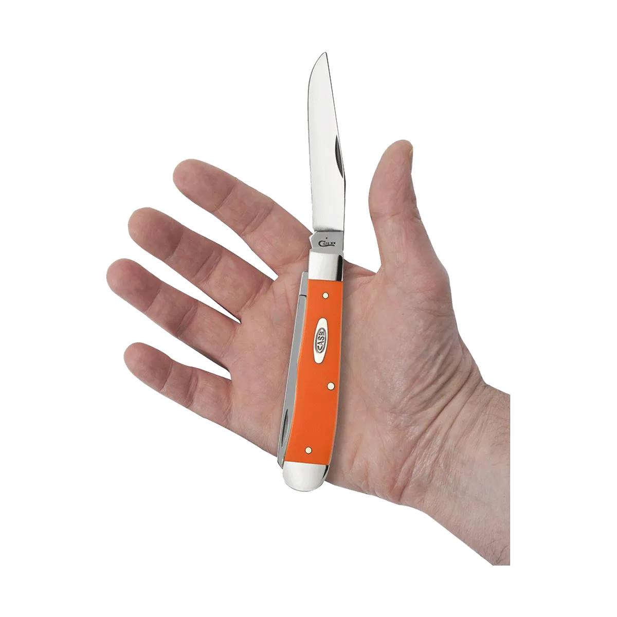 CASE KNIVES ORANGE SYNTHETIC TRAPPER