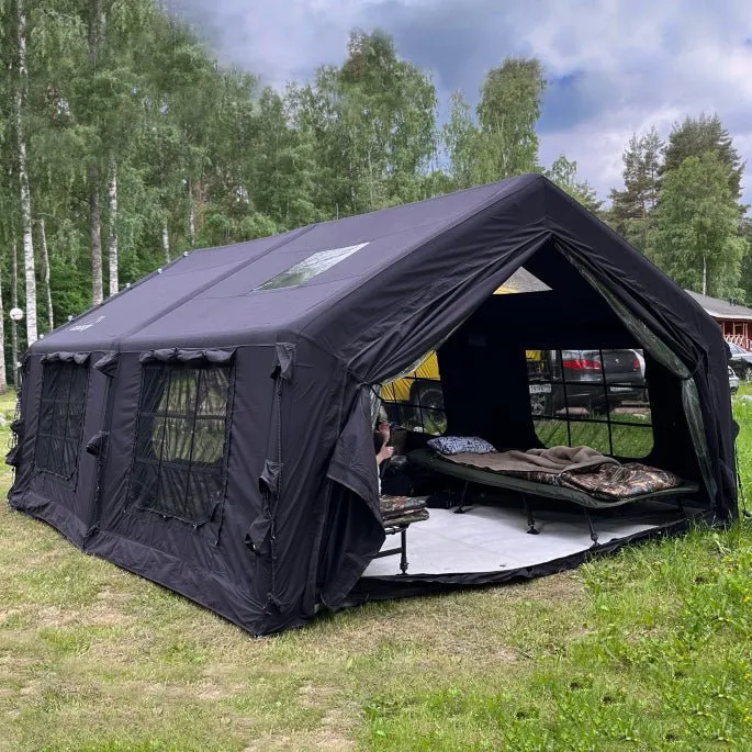 Coody | RBM Inflatable tent  Koala 7 Black for 2-10 person