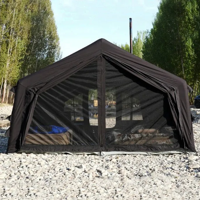 Coody | RBM Inflatable tent  Koala 7 Black for 2-10 person