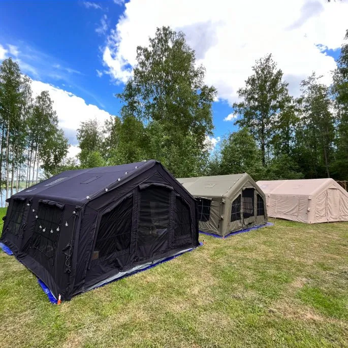Coody | RBM Inflatable tent  Koala 7 Black for 2-10 person