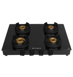 Cooktop Onyx 4BB BK CI