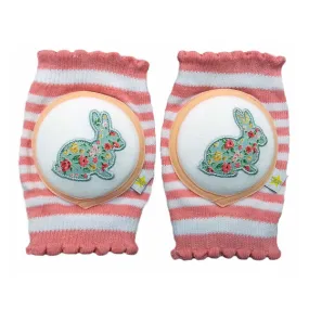 Crawlings Cherry Pink Rabbit Knee Pads