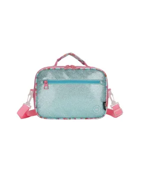Cubs Baby Blue Baby Unicorn Glittery Cross Body Lunch Bag