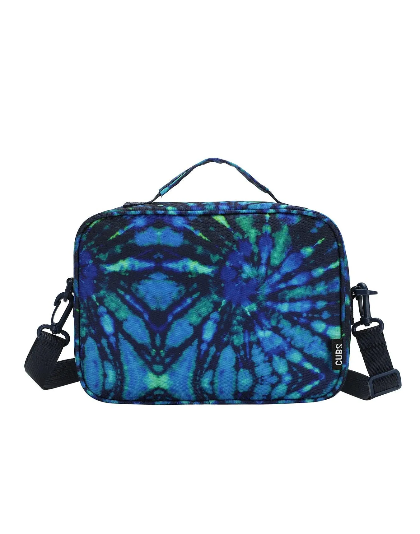 Cubs Deep Blue Tie Dye Cross Body Lunch Bag