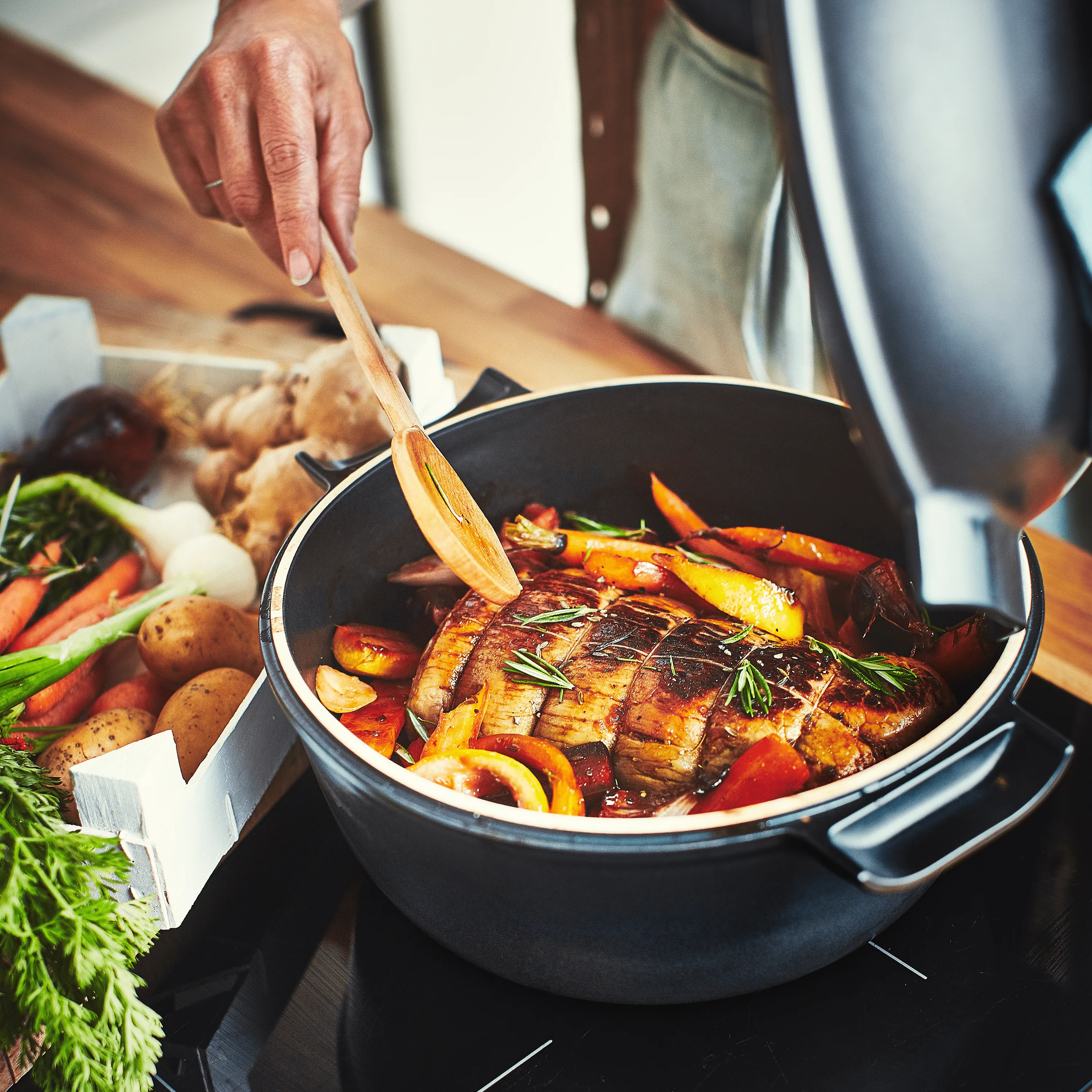 Delight Round Dutch Oven (Induction Compatible)