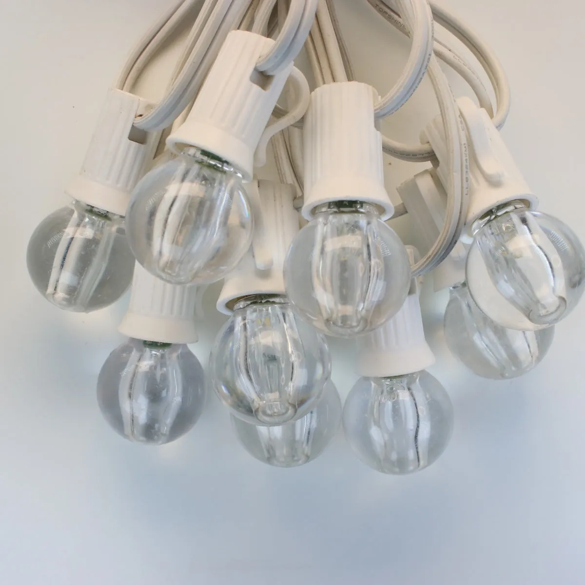 G30 Smooth Warm White LED SMD Bulb E12 (SMD) (25 Pack)