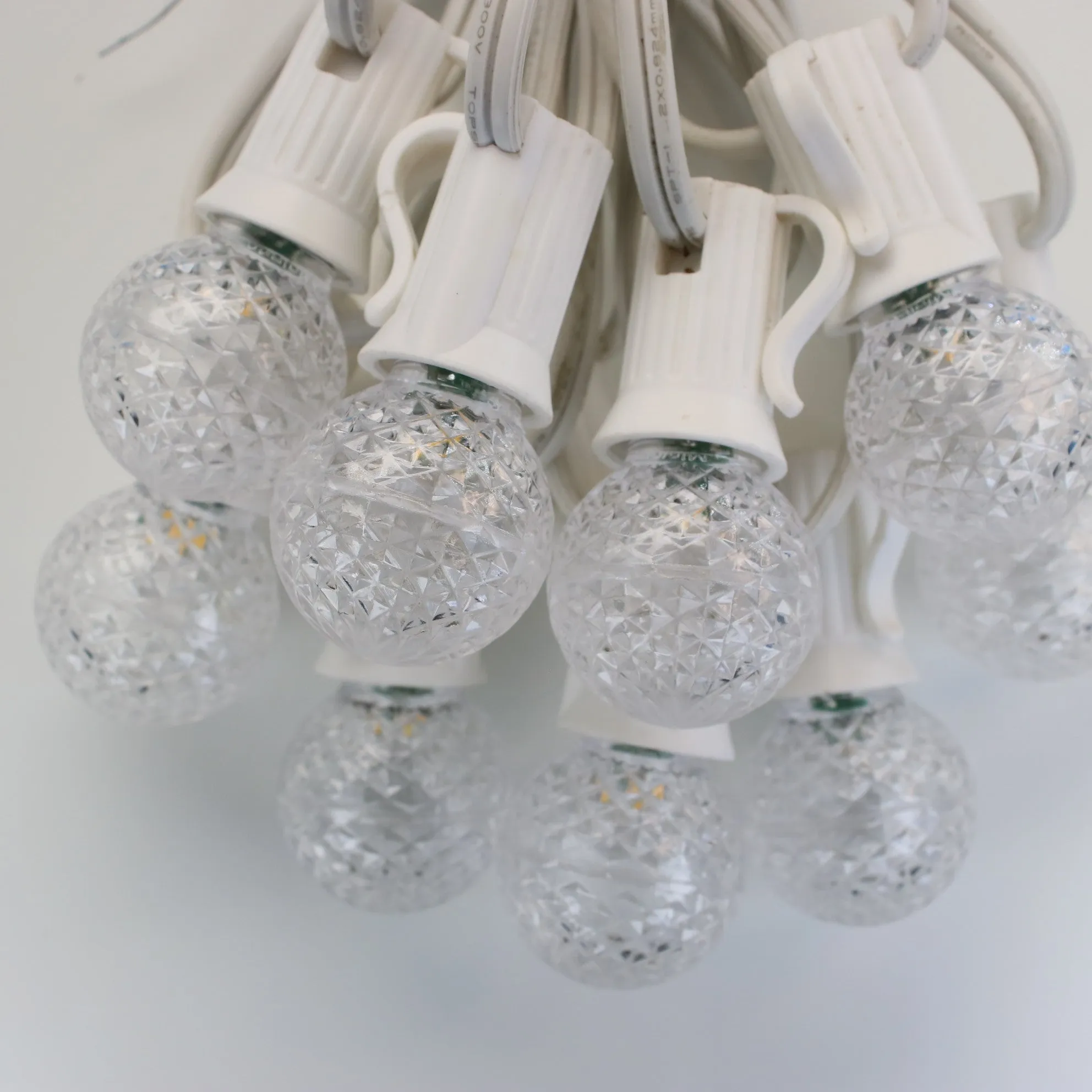 G30 Warm White LED Bulbs E12 Bases (SMD) (25 Pack)