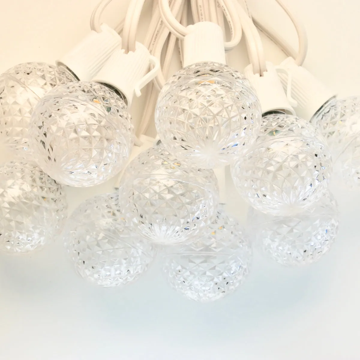 G40 Warm White LED Bulbs E12 Bases (SMD) (25 Pack)