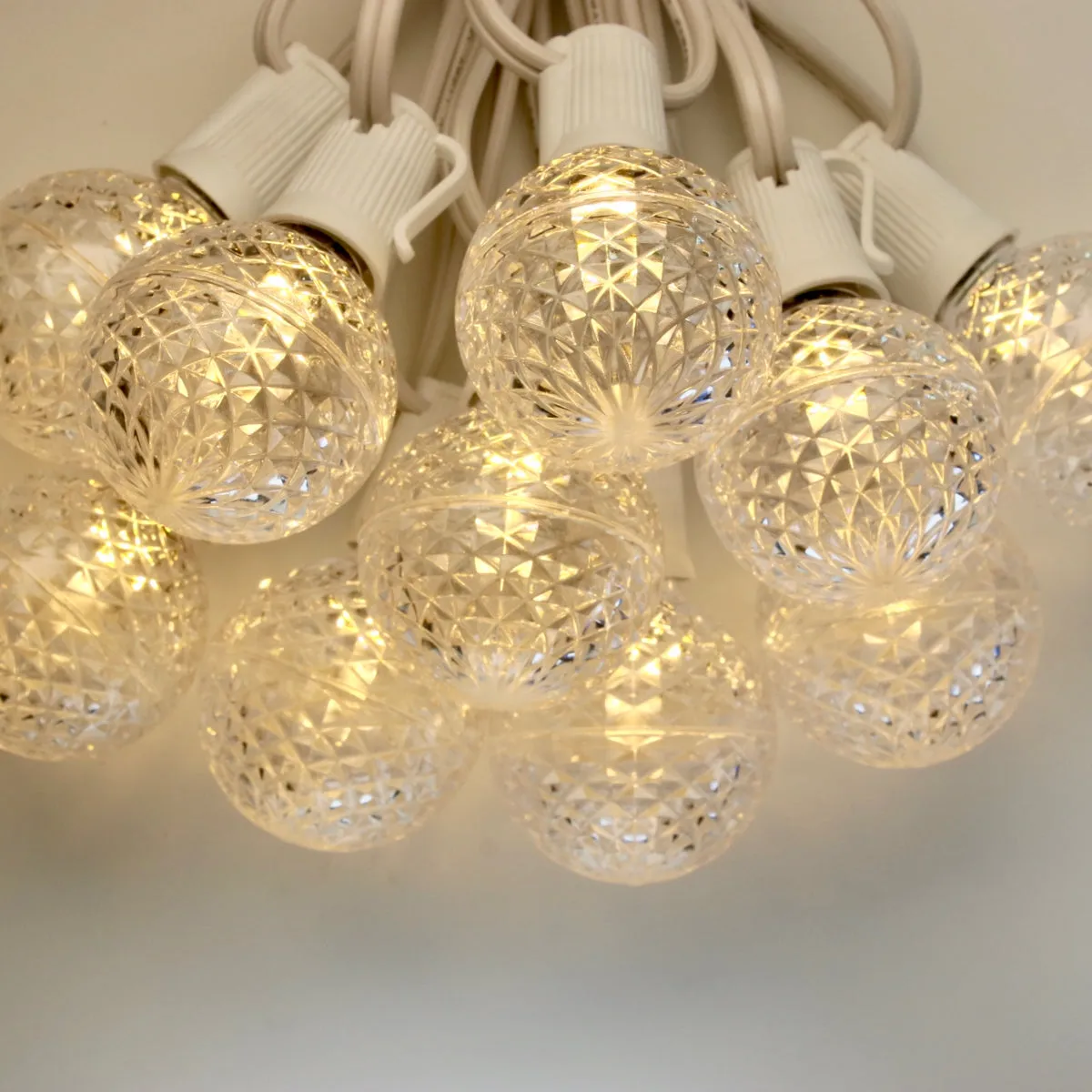 G40 Warm White LED Bulbs E12 Bases (SMD) (25 Pack)