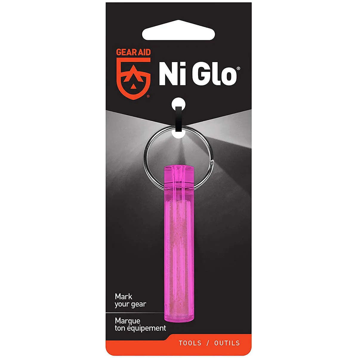 Gear Aid Ni Glo Glow-in-the-Dark Gear Marker Keychain