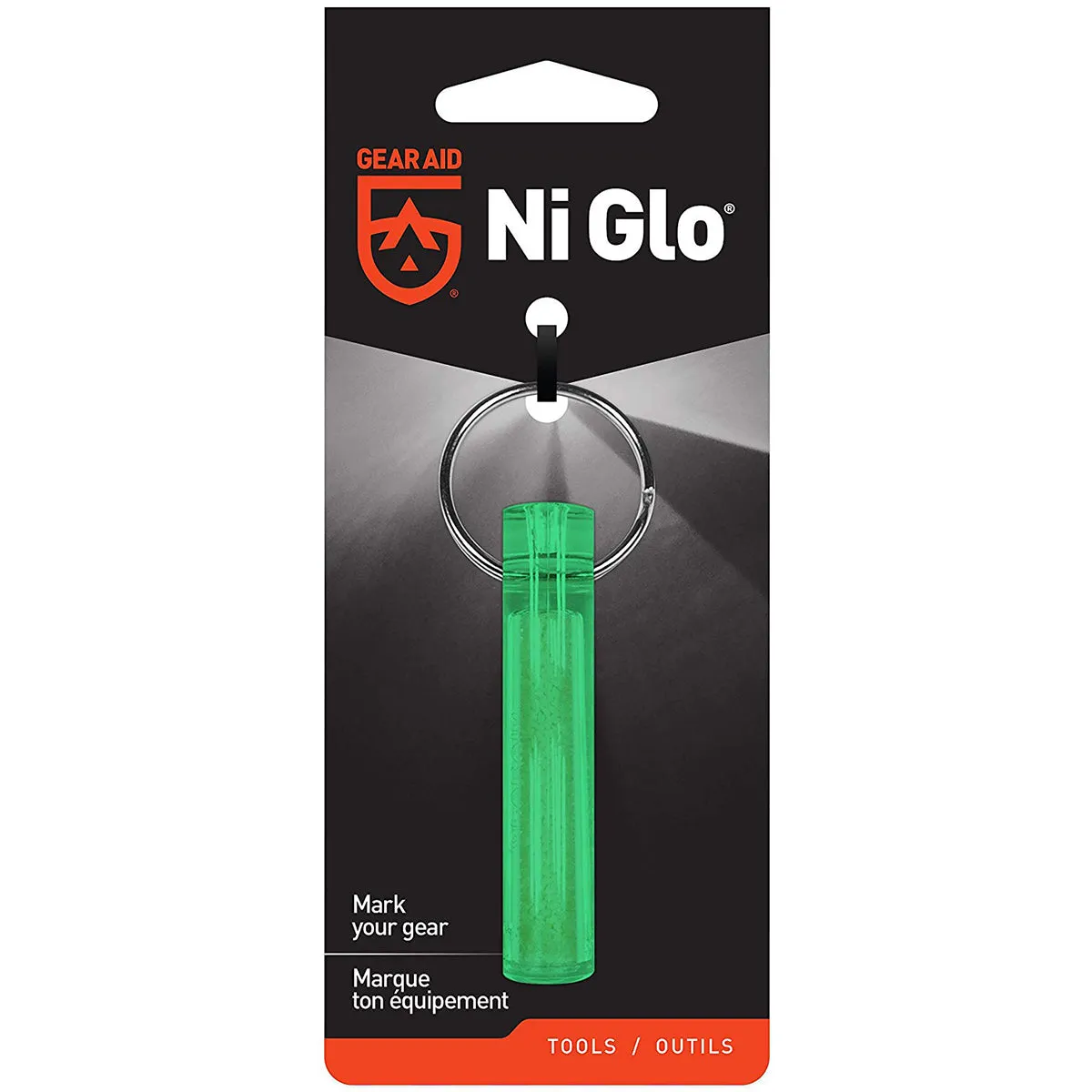 Gear Aid Ni Glo Glow-in-the-Dark Gear Marker Keychain