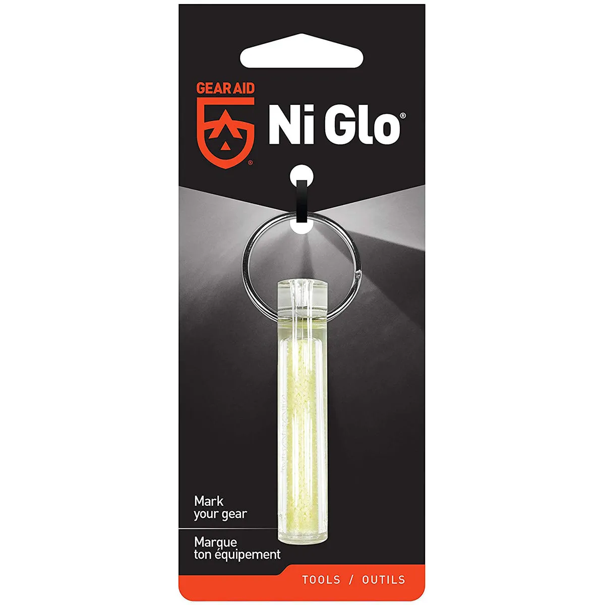 Gear Aid Ni Glo Glow-in-the-Dark Gear Marker Keychain