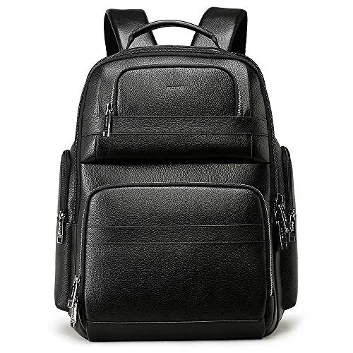 Genuine Leather Backpack for Men - Business travel - Laptop