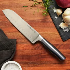 Henckels 1011020 7" Santoku Knife with Graphite Stainless Handle
