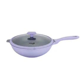 La gourmet Shogun Furano 30cm Non-stick Wok (Purple)