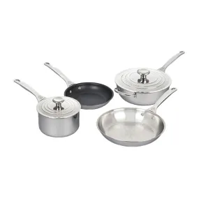 Le Creuset Stainless Steel 6-Piece Cookware Set