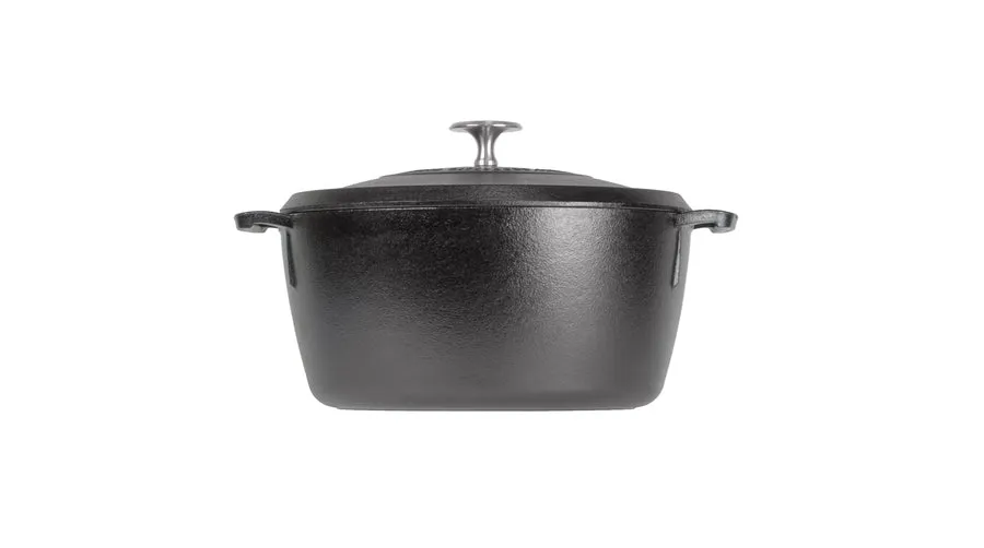 Lodge Blacklock *02* 5.5 Quart Triple Seasoned Cast Iron Dutch Oven