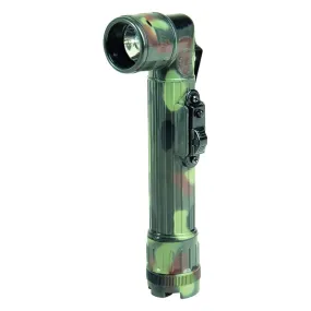Mil-Tec Large Flecktarn LED Anglehead Flashlight