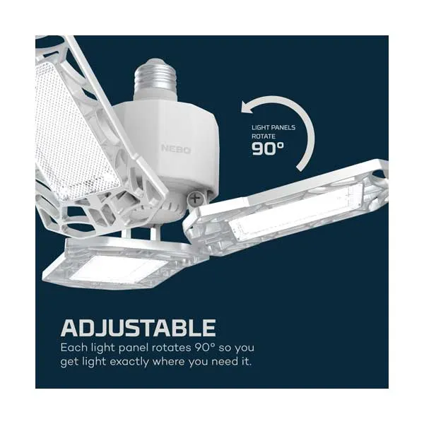 NEBO NEB-OTH-0001 High Bright 6000 lumen Utility LED Light Bulb