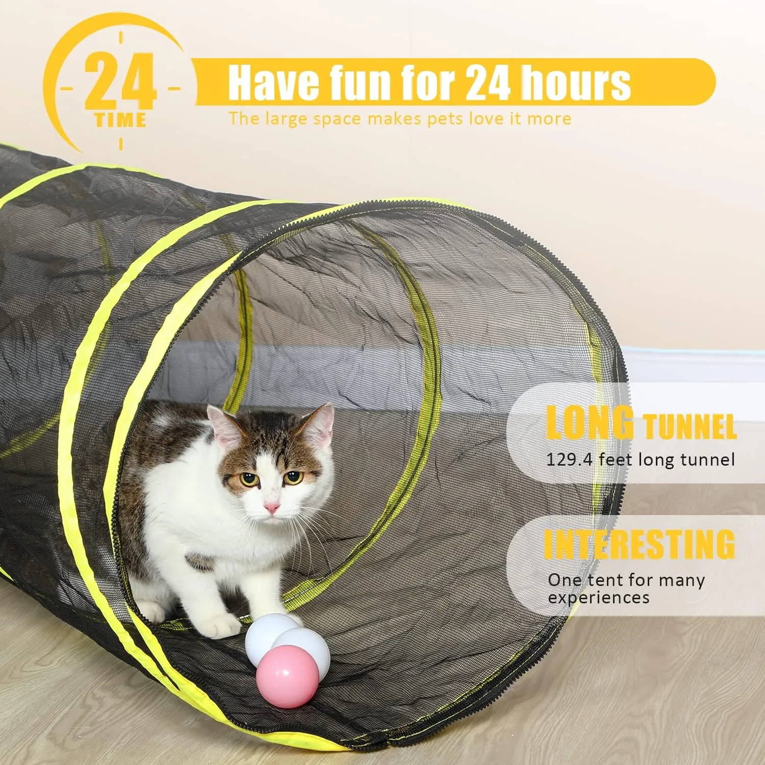 Outdoor Cat Tunnel