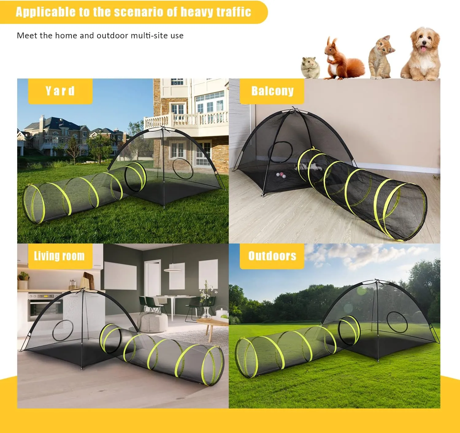 Outdoor Cat Tunnel