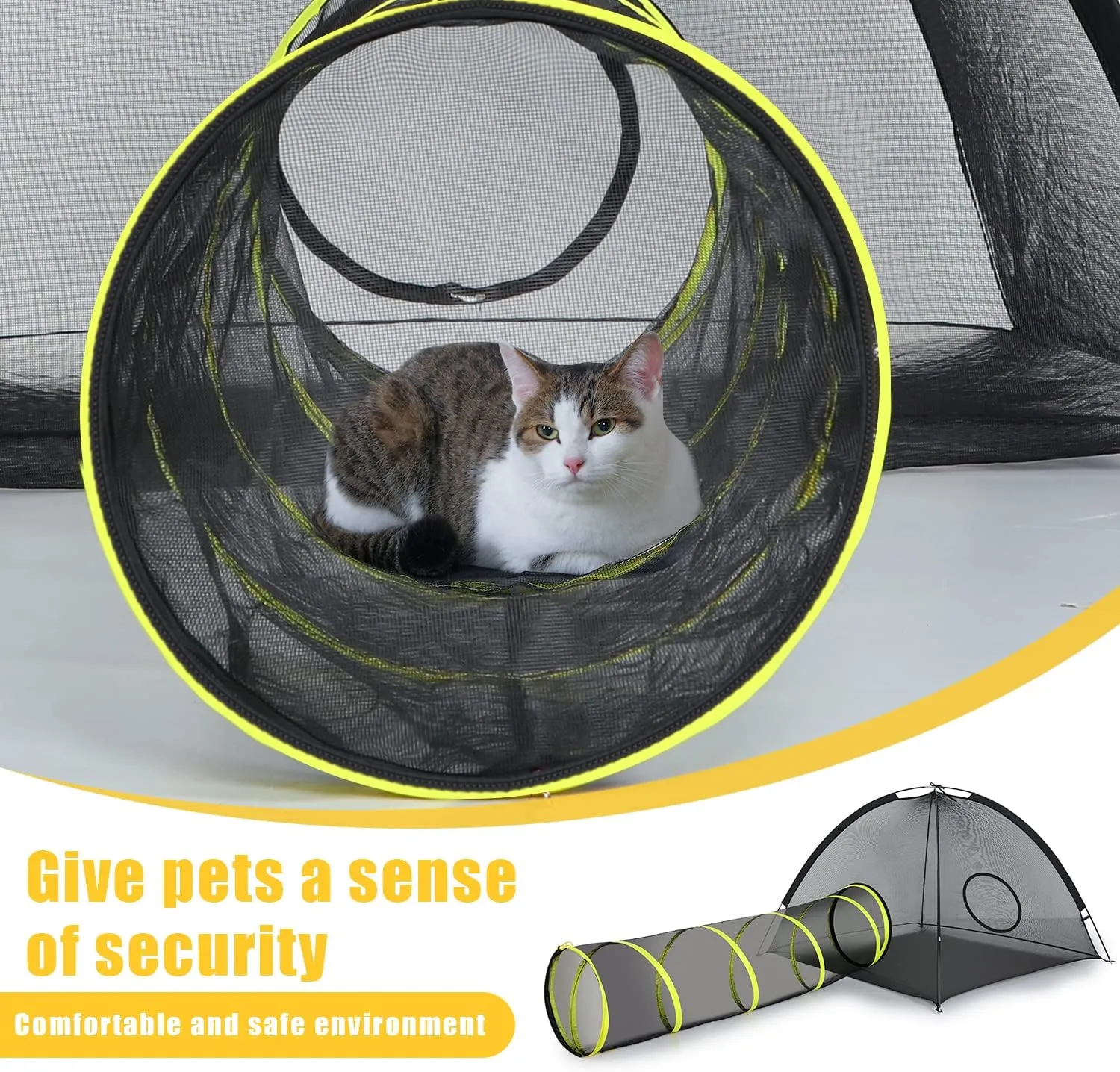 Outdoor Cat Tunnel