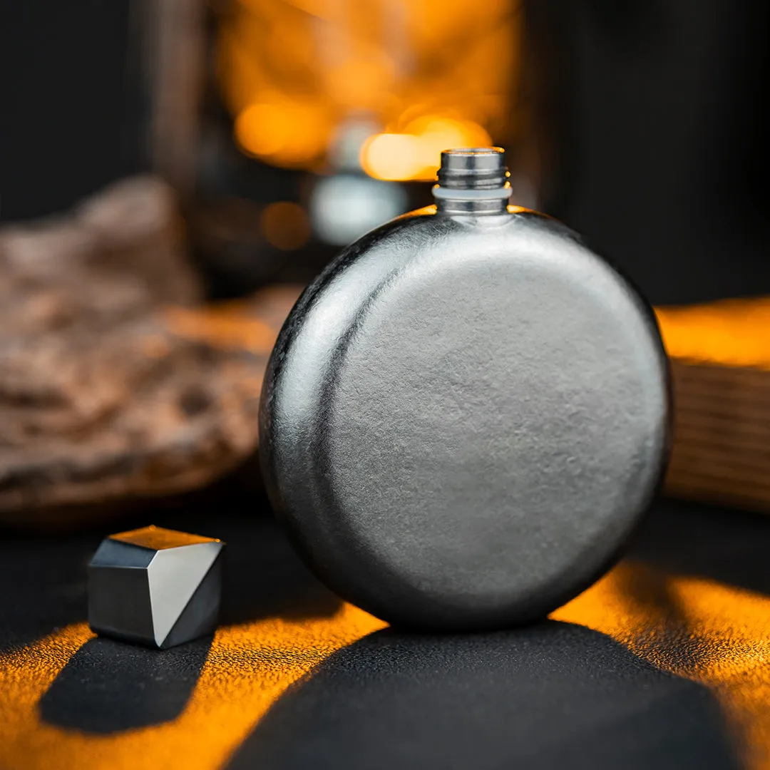 Portable Titanium Hip Flask Bottle