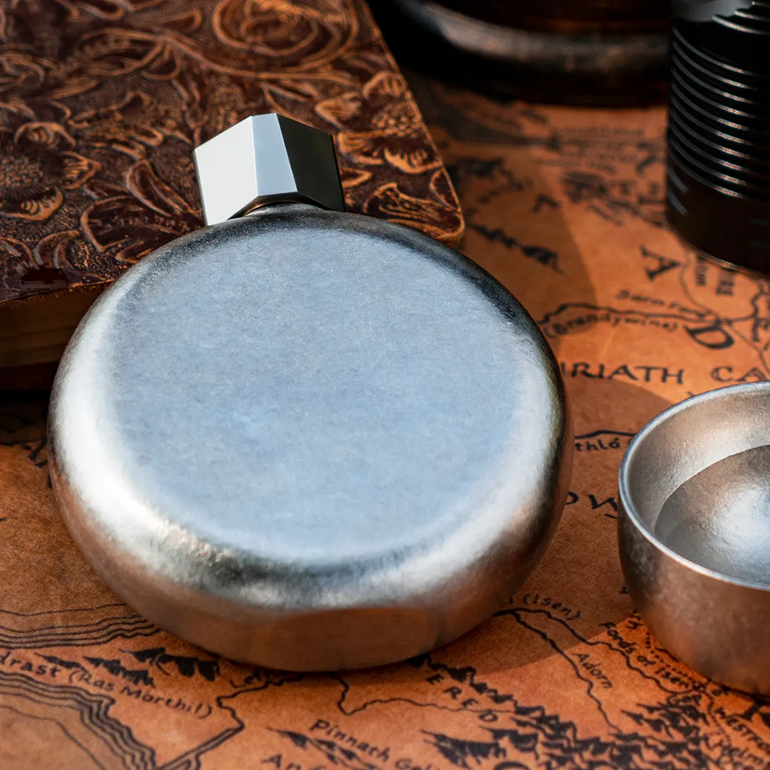 Portable Titanium Hip Flask Bottle