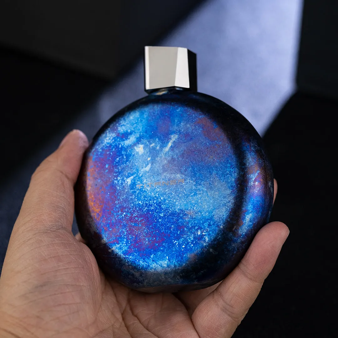 Portable Titanium Hip Flask Bottle