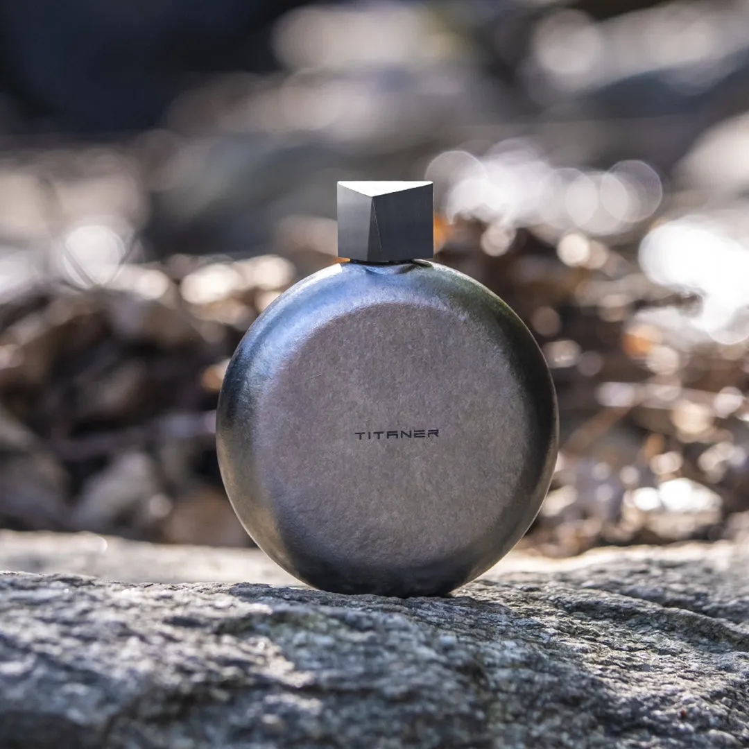 Portable Titanium Hip Flask Bottle