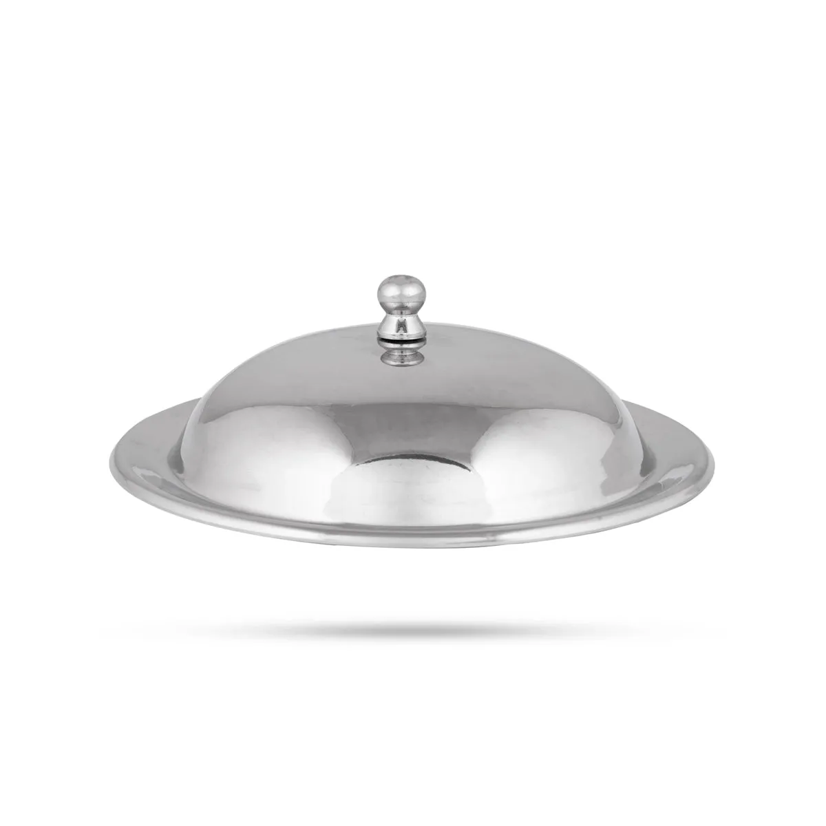 Pot With Lid - 5.5 x 4.75 Inches | Stainless Steel Cookware/ Stainless Steel Pot for Home/ 340 Gms Approx