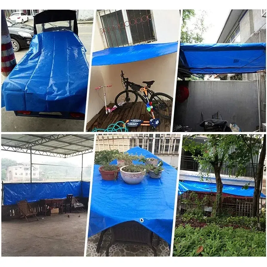Tarpaulin 4x8m 180gsm Light Duty All Purpose Waterproof Cover