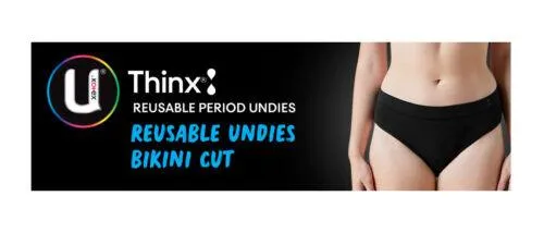 U By Kotex Reusable Period Undies Bikini Regular Size 14-16