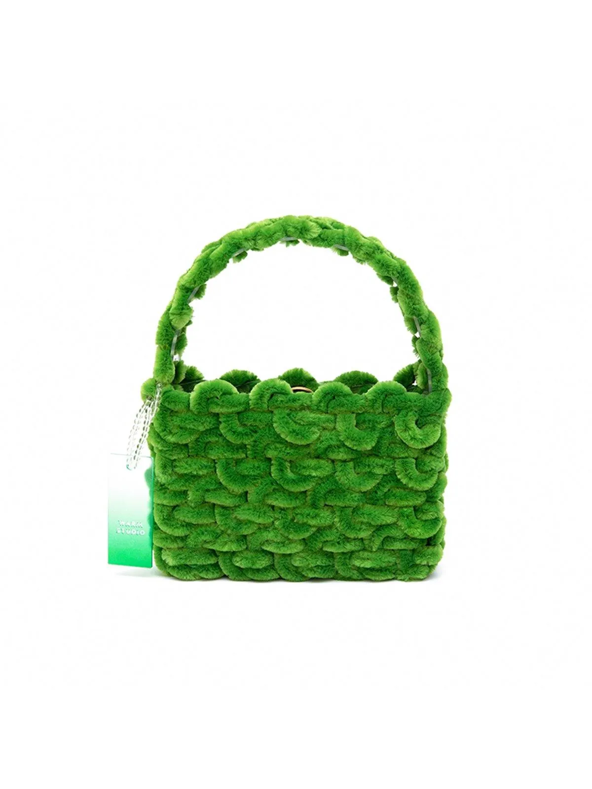 Warm Studio Fluffy Bag - Green