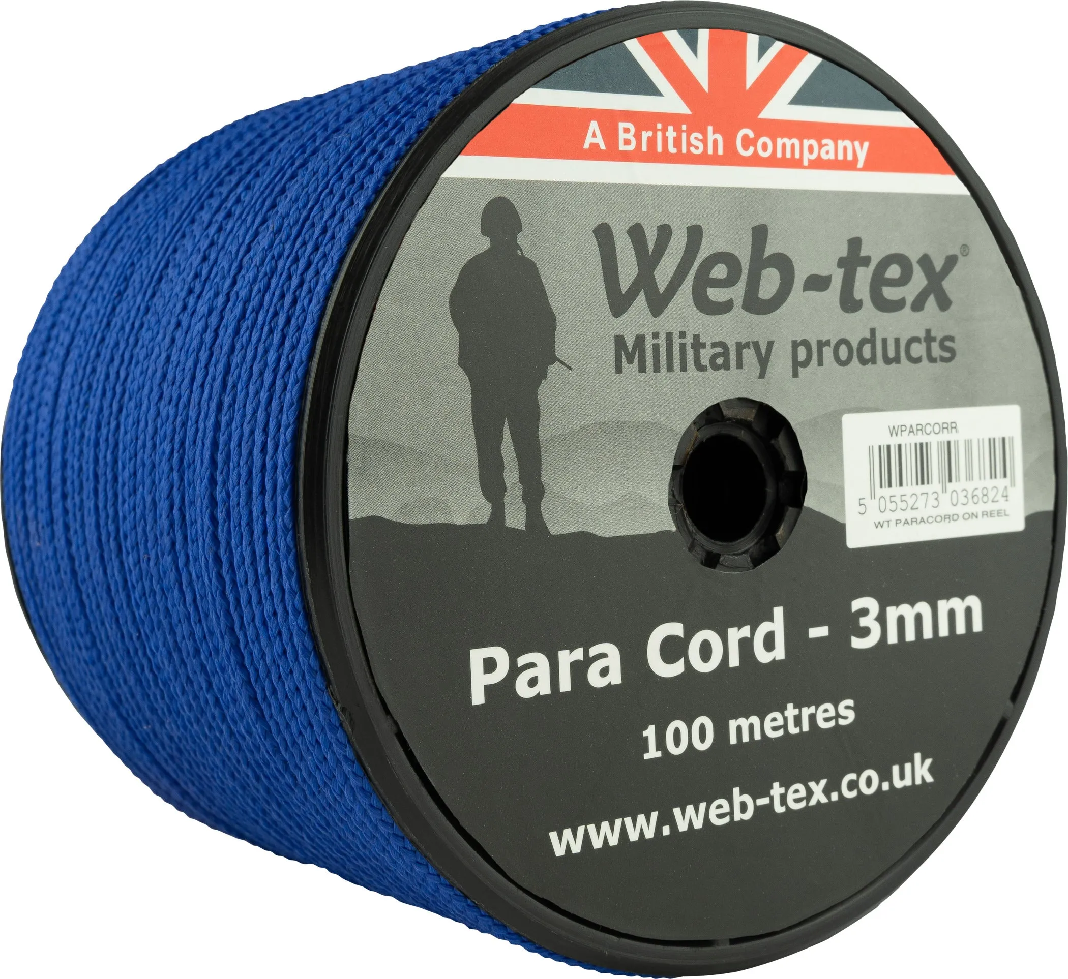 Web-tex Paracord Reel Roll 100m x 3mm